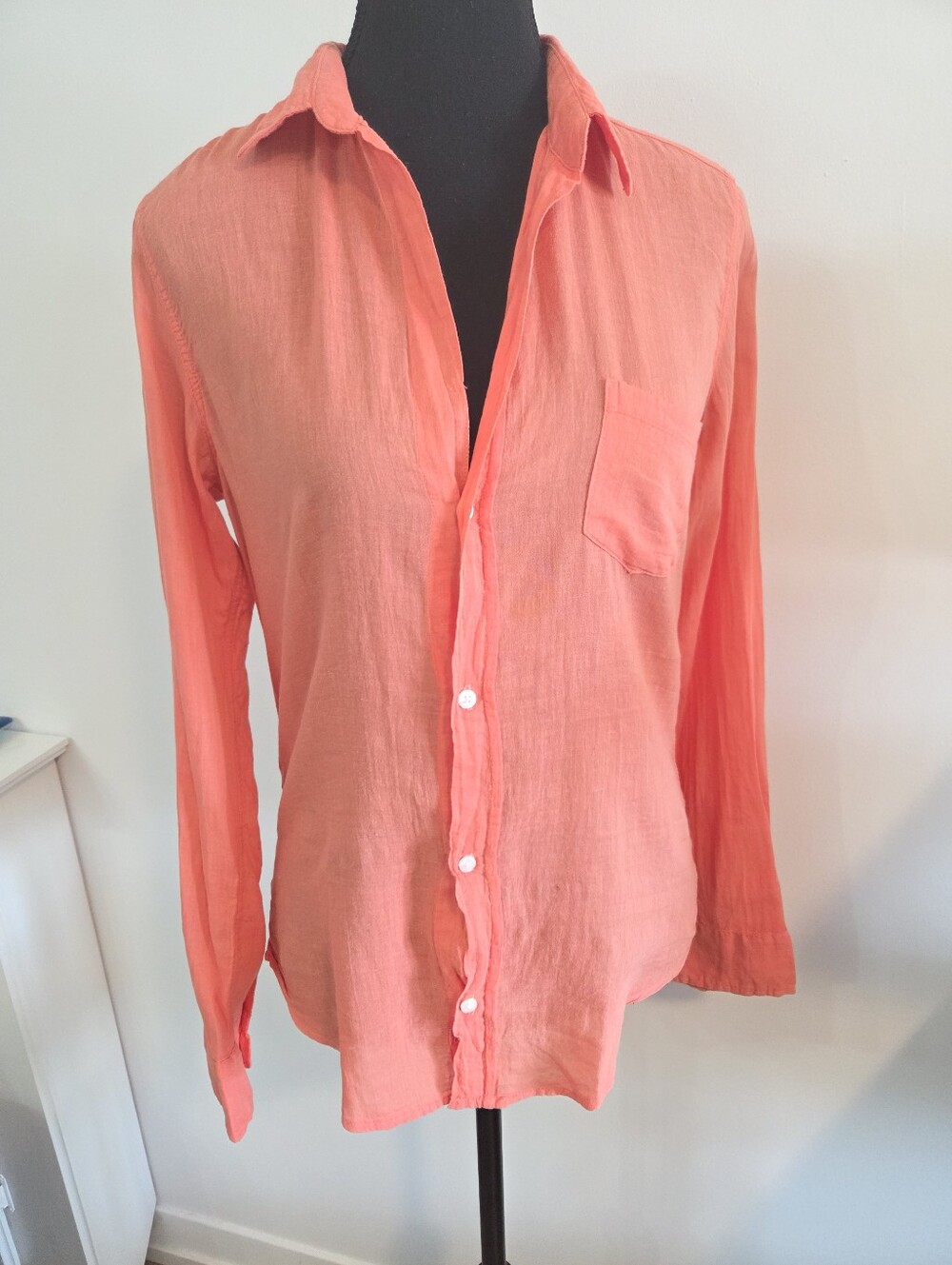 Frank & Eileen Coral Button-Down Shirt - Picture 9 of 11